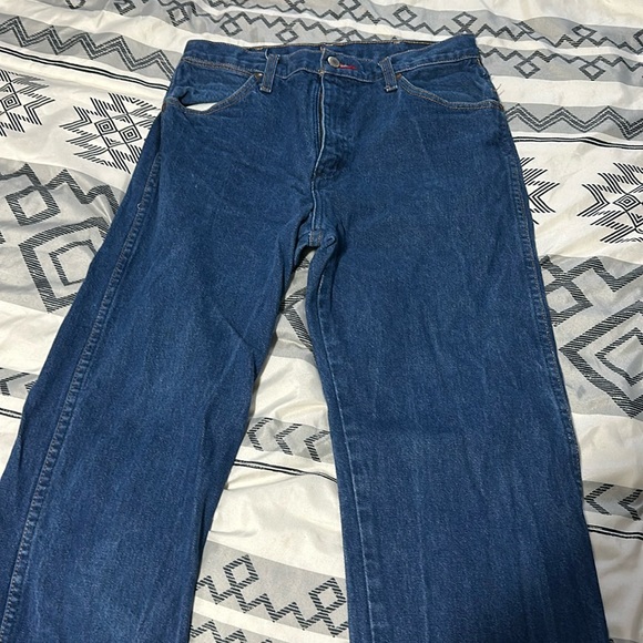 Vintage Wranger x Vans men’s cowboy cut jeans 30 waist x 32 long - Picture 1 of 5